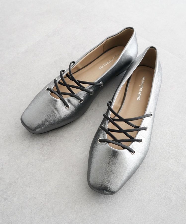 souvenirvelle レースアップパンプス/Green Parks（グリーン パークス