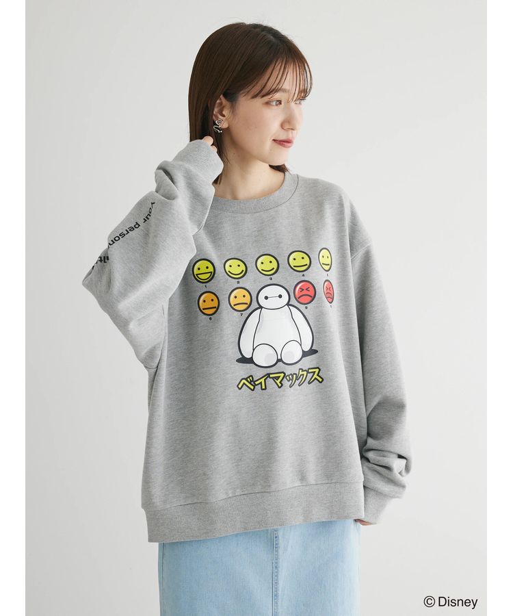 ベイマックス/グラフィック裏毛プルオーバーⅡ/Green Parks（グリーン