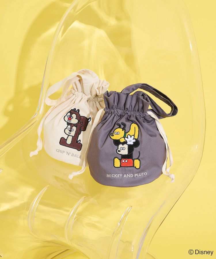 Mickey friend / サガラ巾着バッグ/Green Parks（グリーン パークス