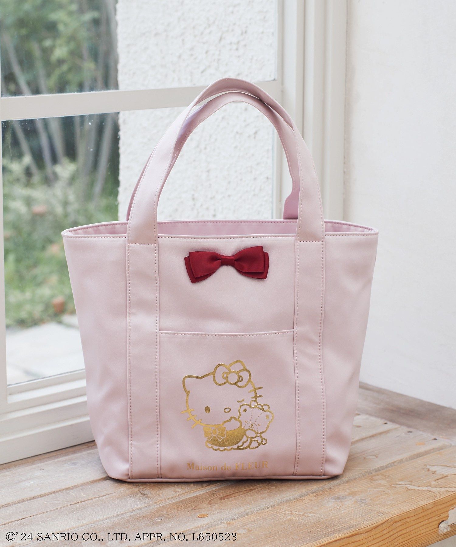 HELLO KITTY トートバッグ/Maison de FLEUR（メゾン ド フルール）の