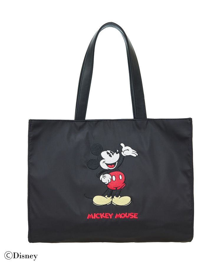 MickeyMouse/撥水加工トートバッグ/Maison de FLEUR（メゾン ド