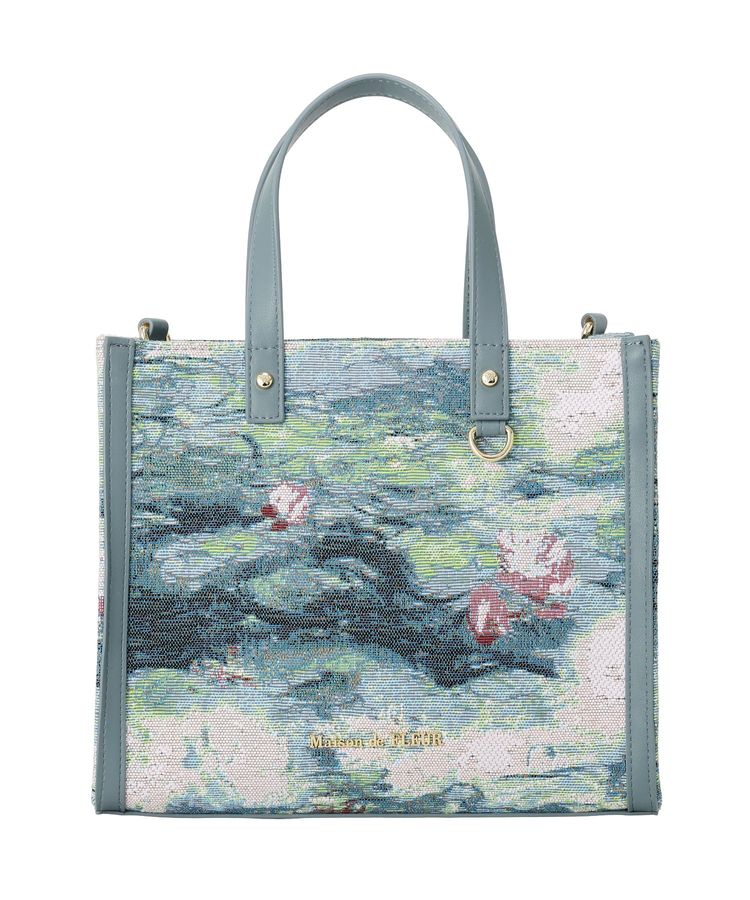 ゴブラン2Wayスクエアトート/Maison de FLEUR（メゾン ド フルール）の