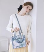 ゴブラン2Wayスクエアトート/Maison de FLEUR（メゾン ド フルール）の