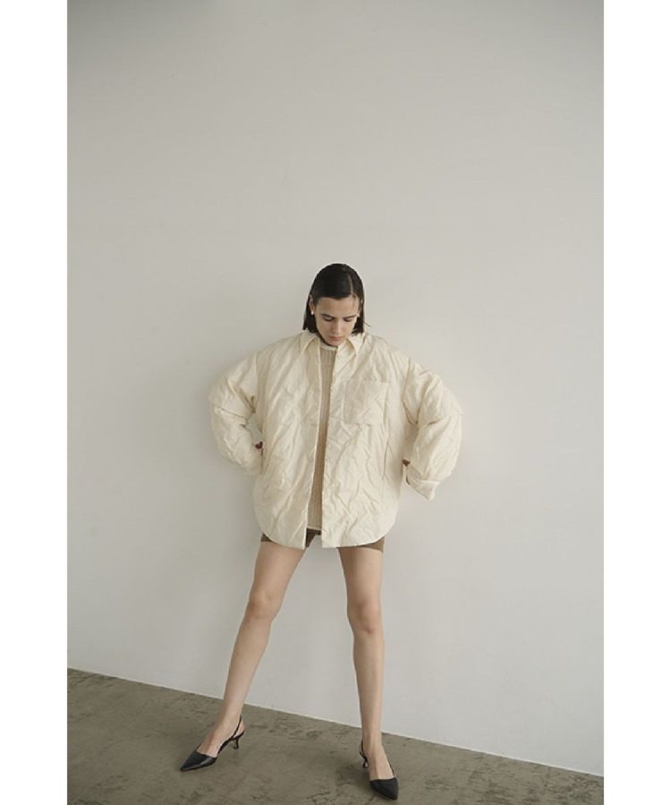 CLANE】PADDED CRUMPLY SHIRT JACKET/GARAGE OF GOOD CLOTHING