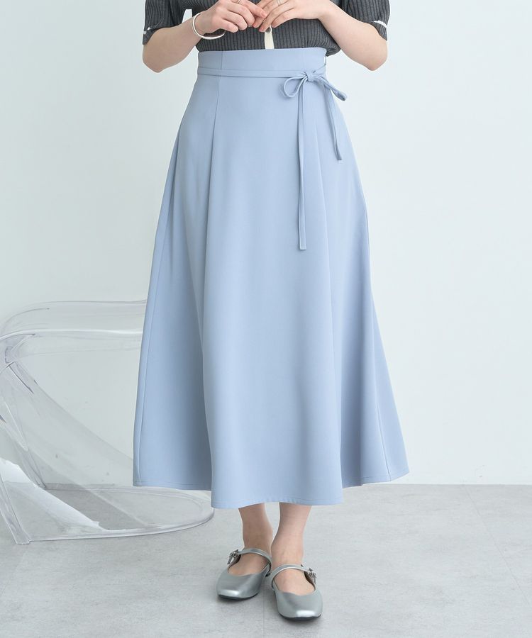 ≪USED≫ウエストリボンフレアスカート/earth music&ecology（アース