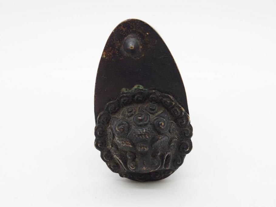 公式】アンティーク家具ラフジュ工房商品詳細ページ中国 古銅 錠前