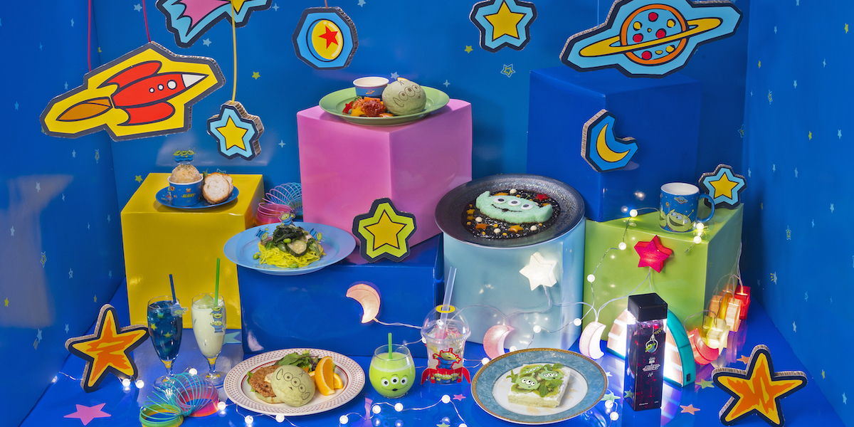 トイ・ストーリー エイリアン」OH MY CAFEが東京・大阪・名古屋の三大