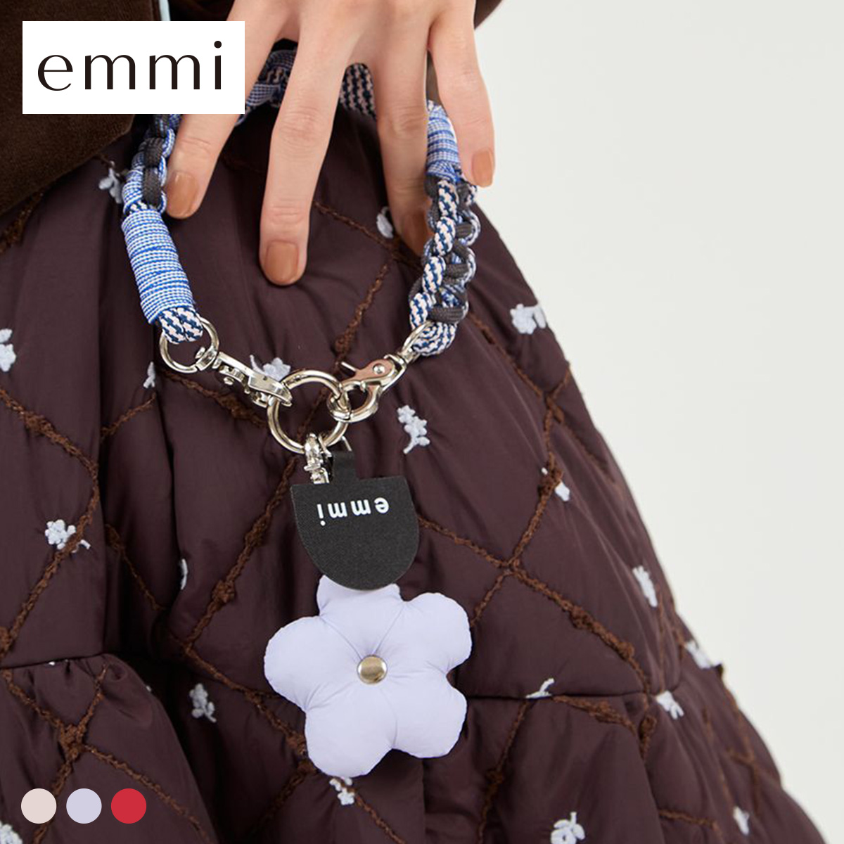 エミ コードスマホストラップチャーム emmi | SHIROHATO(白鳩)