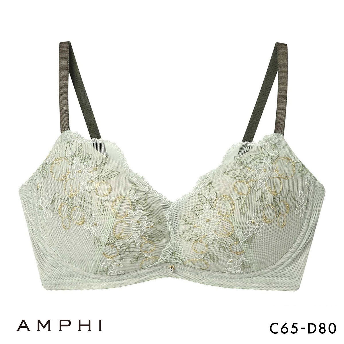 アンフィ ブラジェニック BRAGENIC 脇高細見えタイプ ノンワイヤーブラ