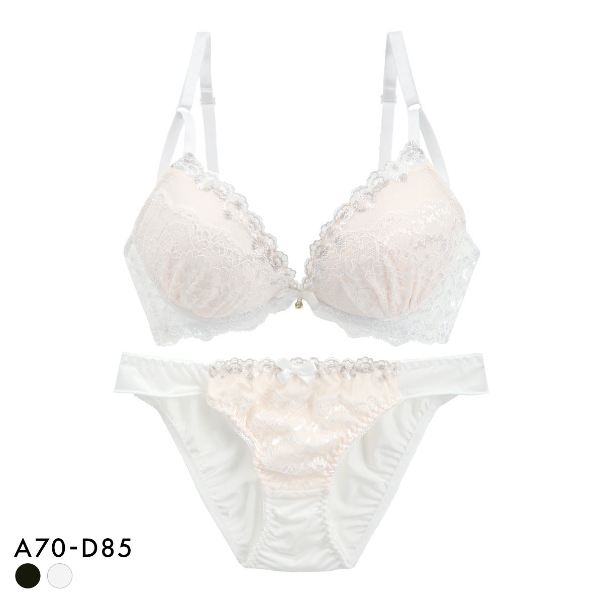 サンエイ 脇高 エレガントシアーレース ブラセット ABCD 脇肉 はみ肉