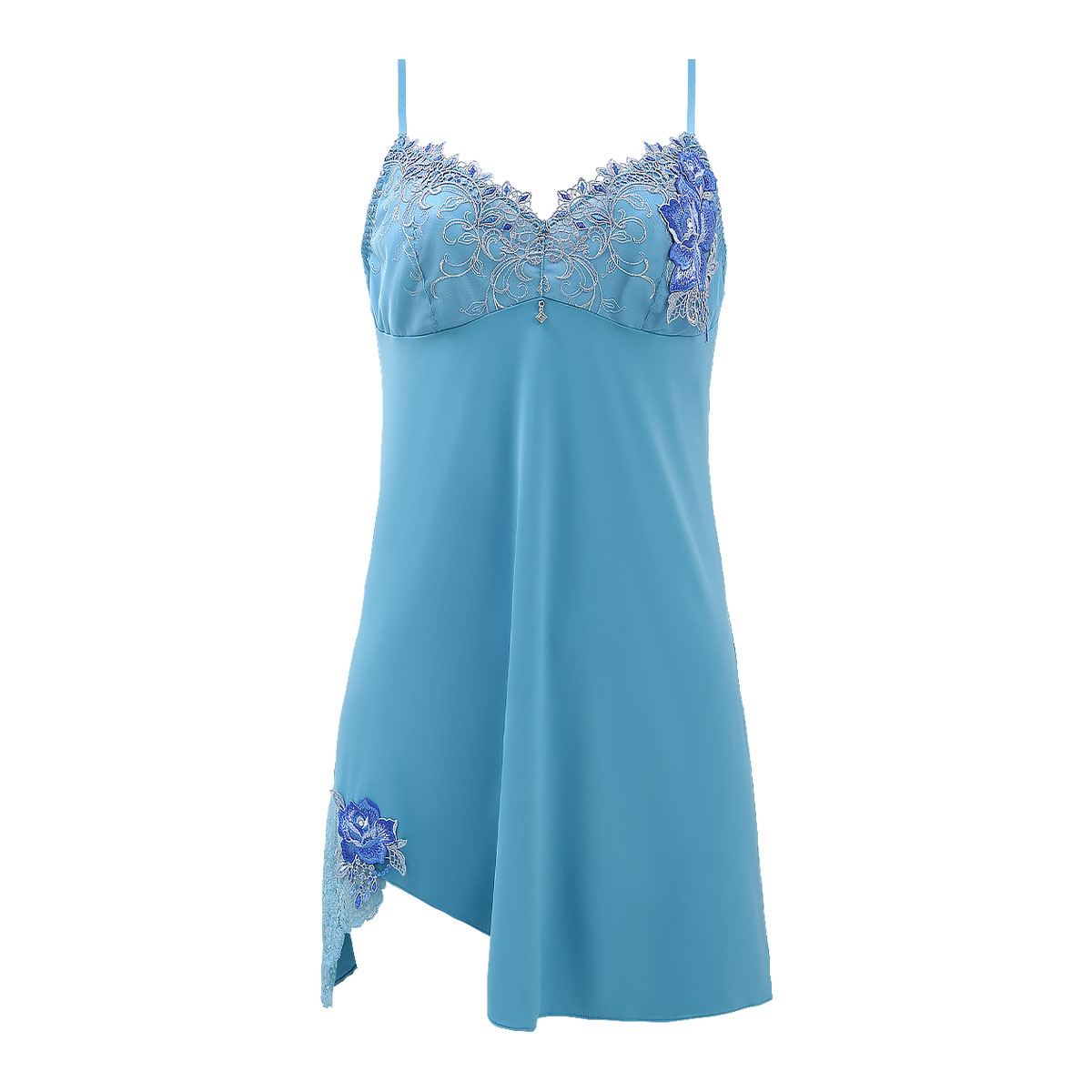 HIMICO 優美で絢爛に魅せる Ammirare Rosa スリップ ロング