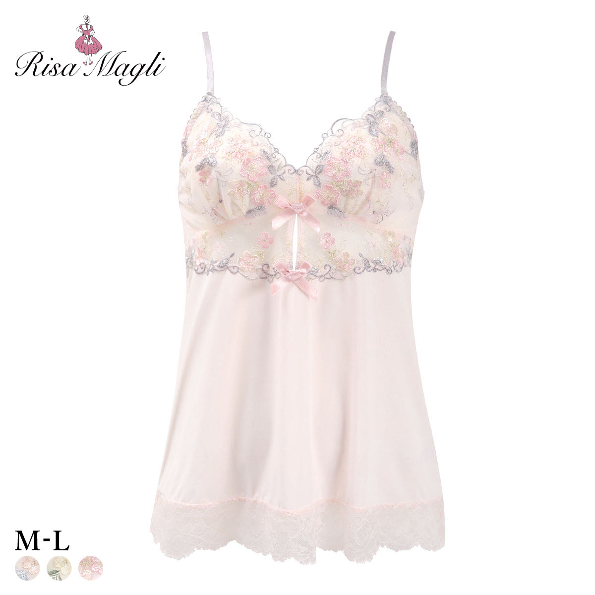 リサマリ エリアン キャミソール ミニスリップ ランジェリー Risa