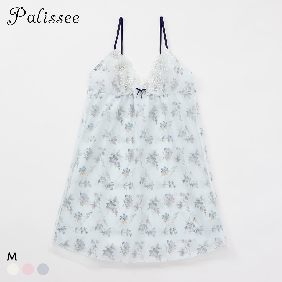 パリーゼ アモーレ スリップ キャミソール ランジェリー 花柄プリント