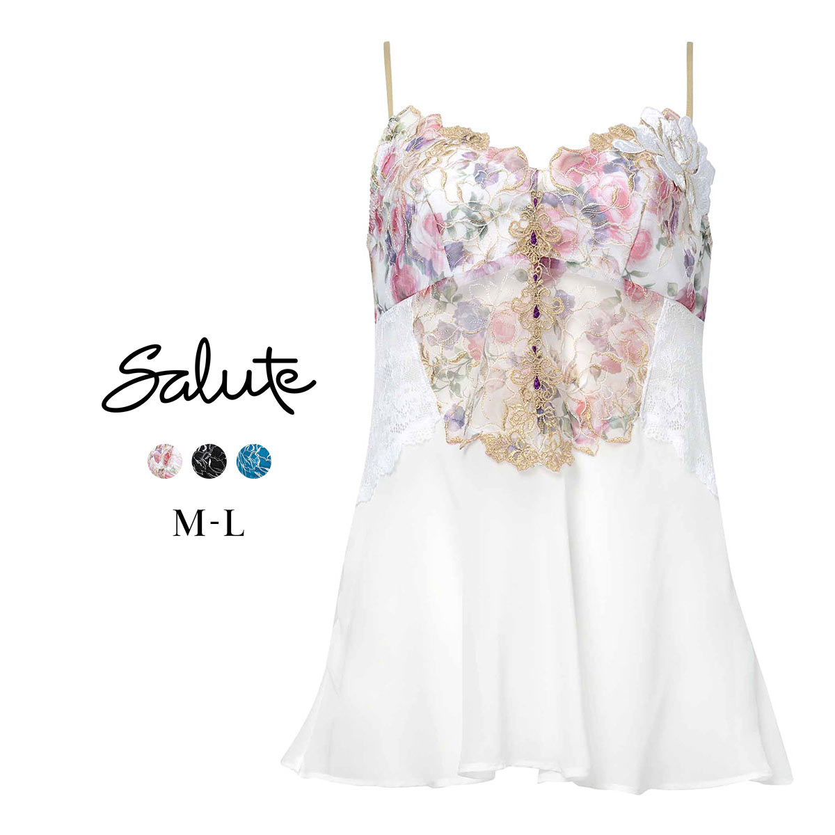 ワコール サルート 17グループ 17G キャミソール ランジェリー ML