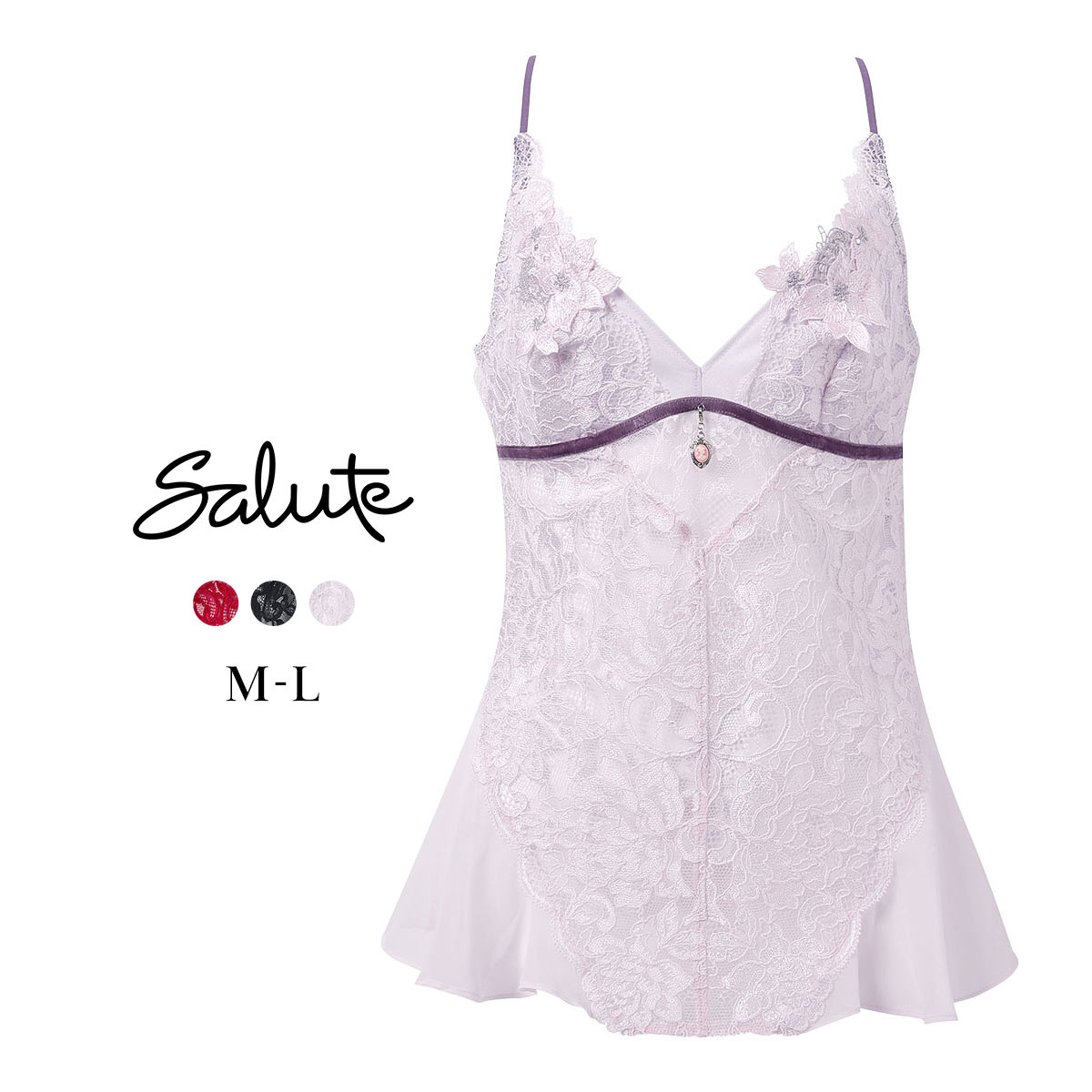 ワコール サルート 27グループ 27G キャミソール ML フレアー