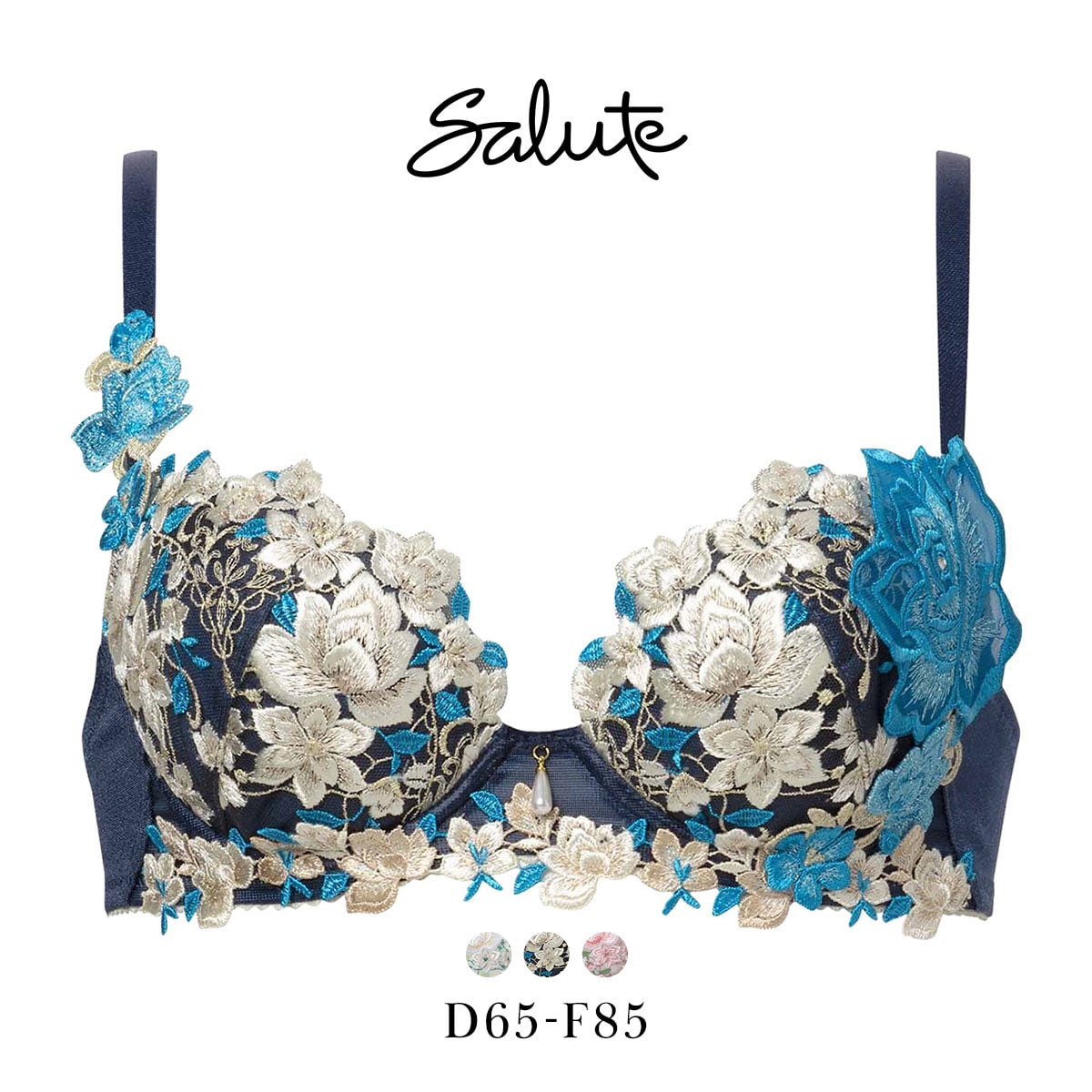 ワコール サルート 16グループ 16G P-UP ブラジャー プッシュアップ