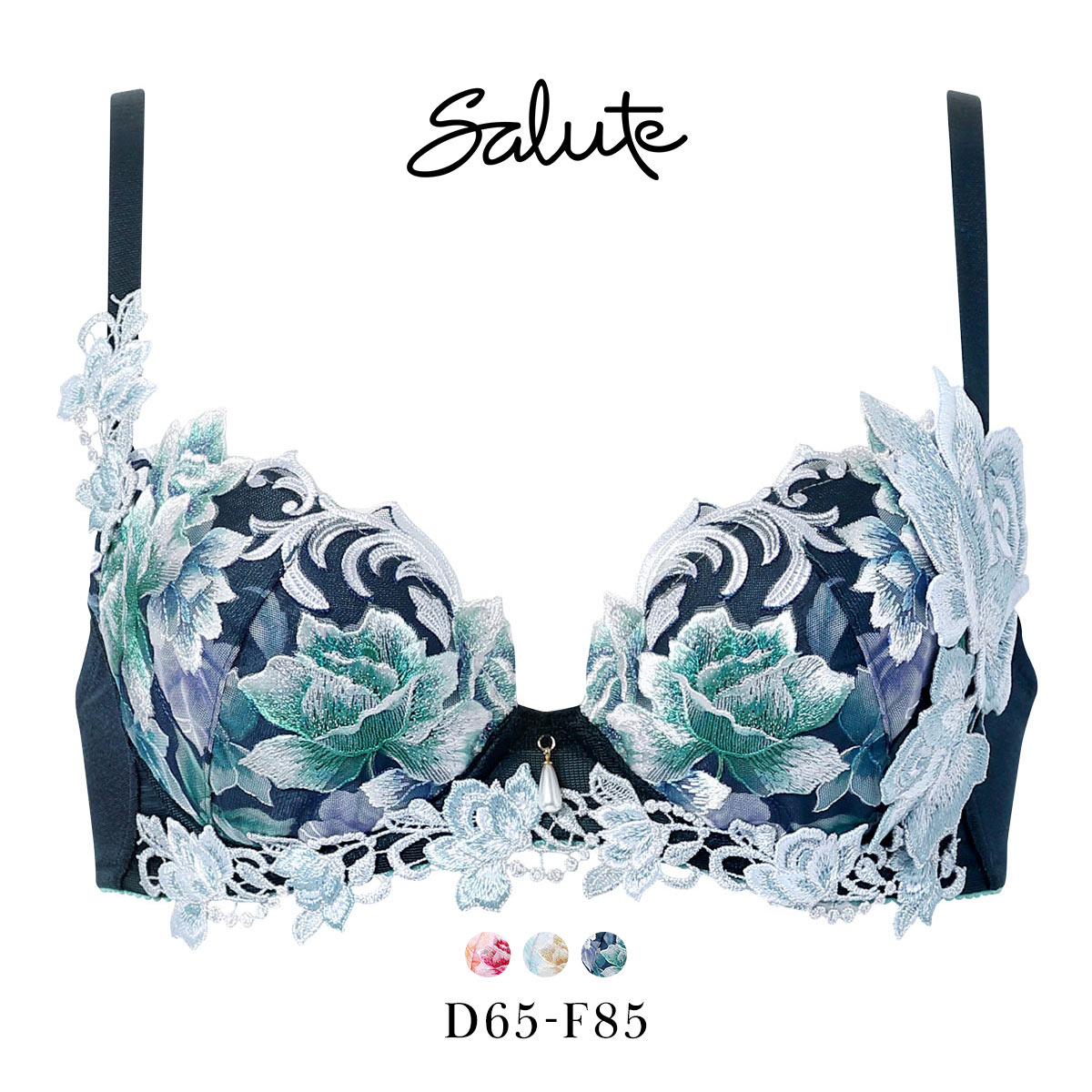 ワコール サルート 26グループ 26G P-UP ブラジャー DEF プッシュ