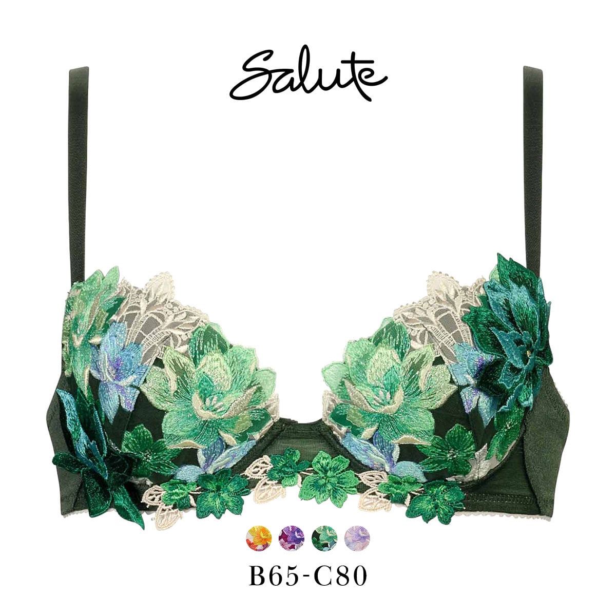 ワコール Wacoal サルート Salute 30G P-UP ブラジャー BC プッシュ