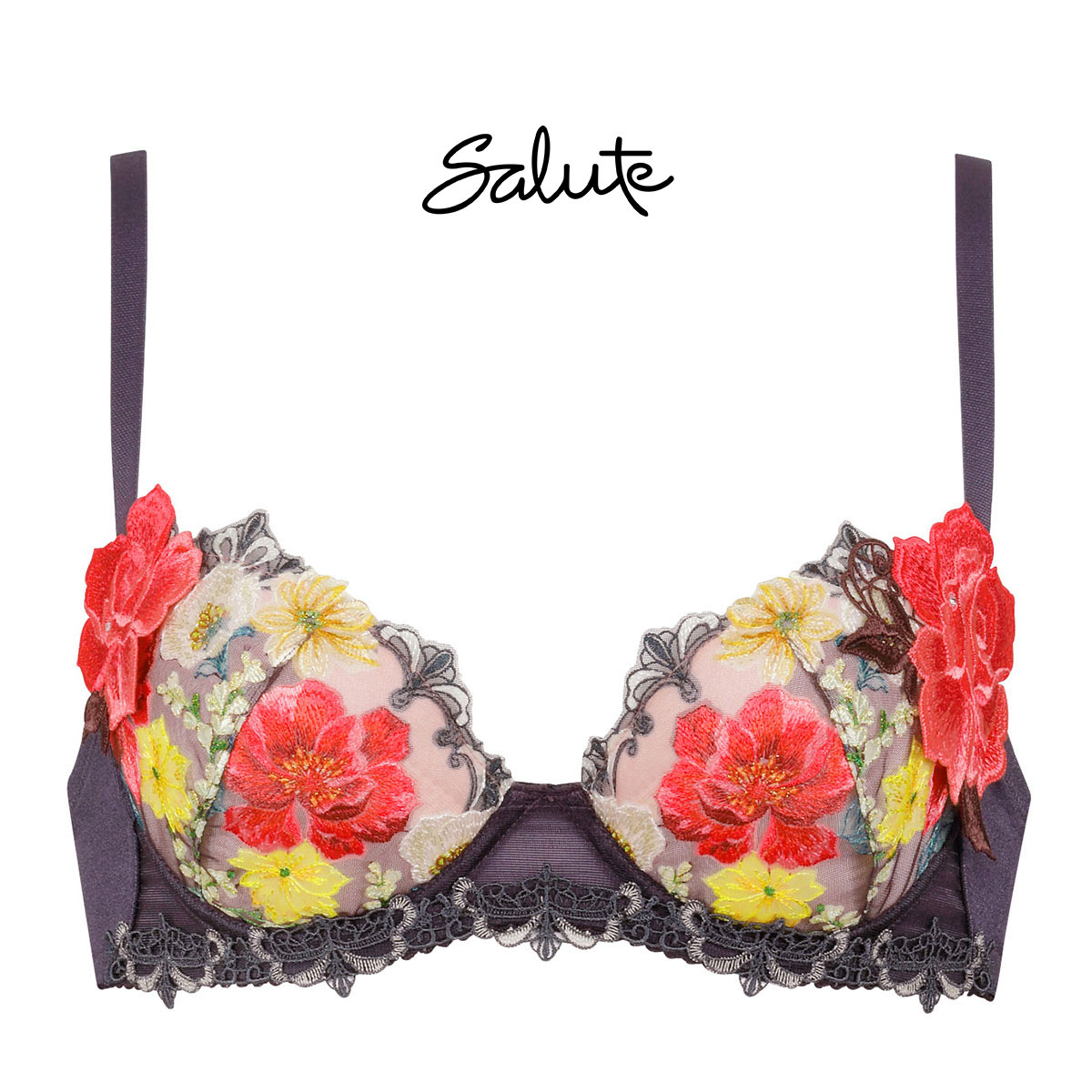 ワコール Wacoal サルート Salute 23AW 93G BTJ493 P-UP ブラジャー