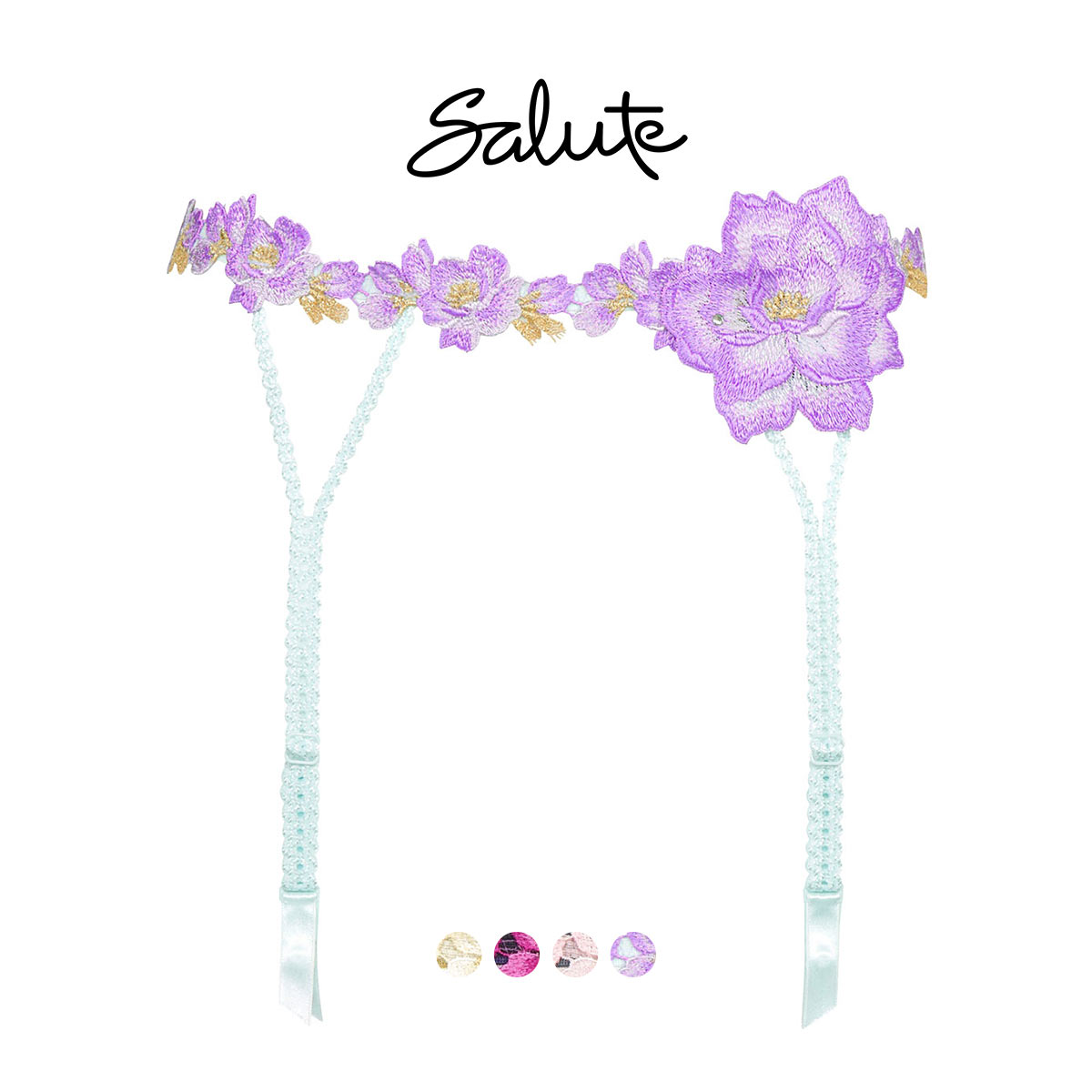 ワコール Wacoal サルート Salute 24SS 03G GTJ603 ガーターベルト M