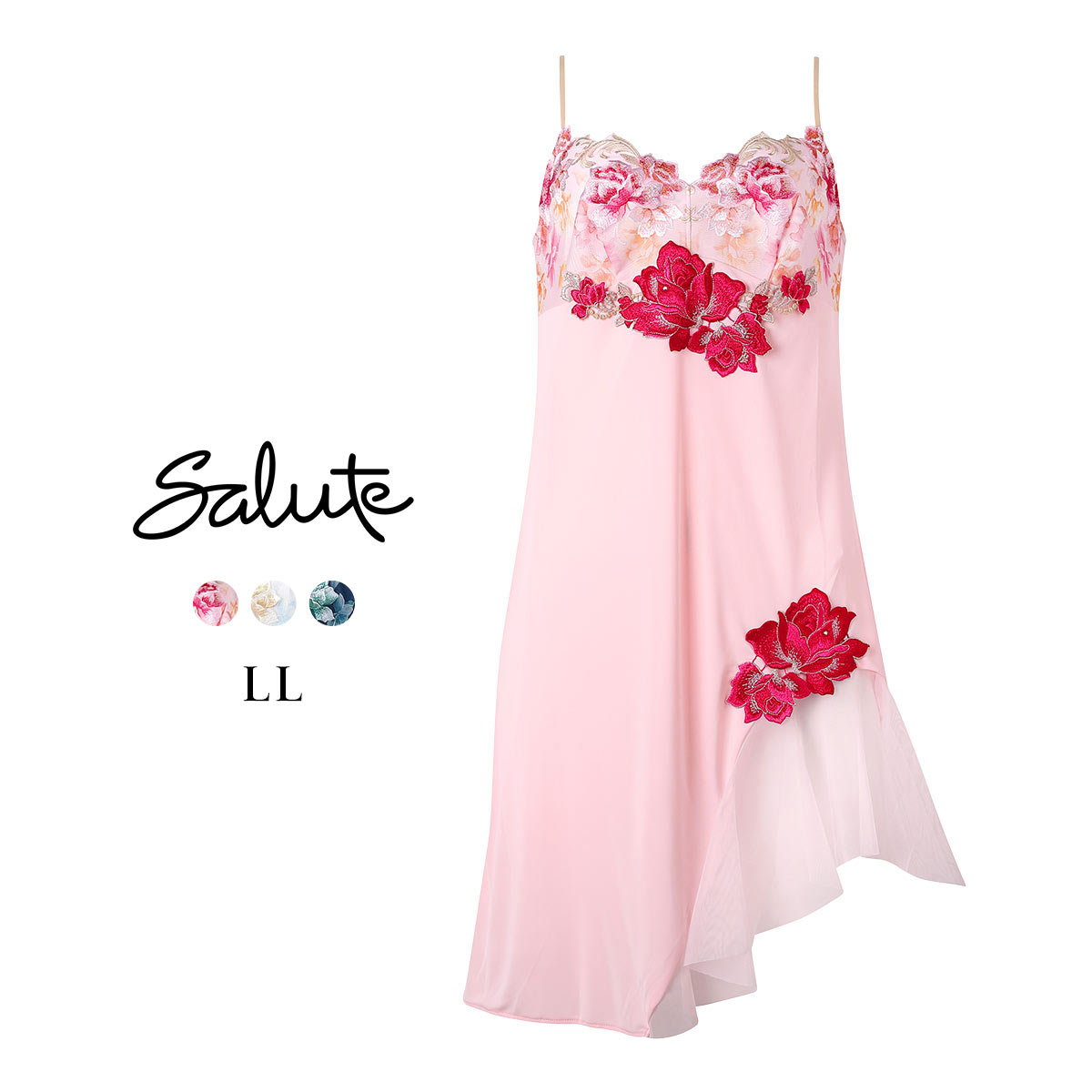 ワコール サルート 26グループ 26G スリップ ランジェリー LL Wacoal