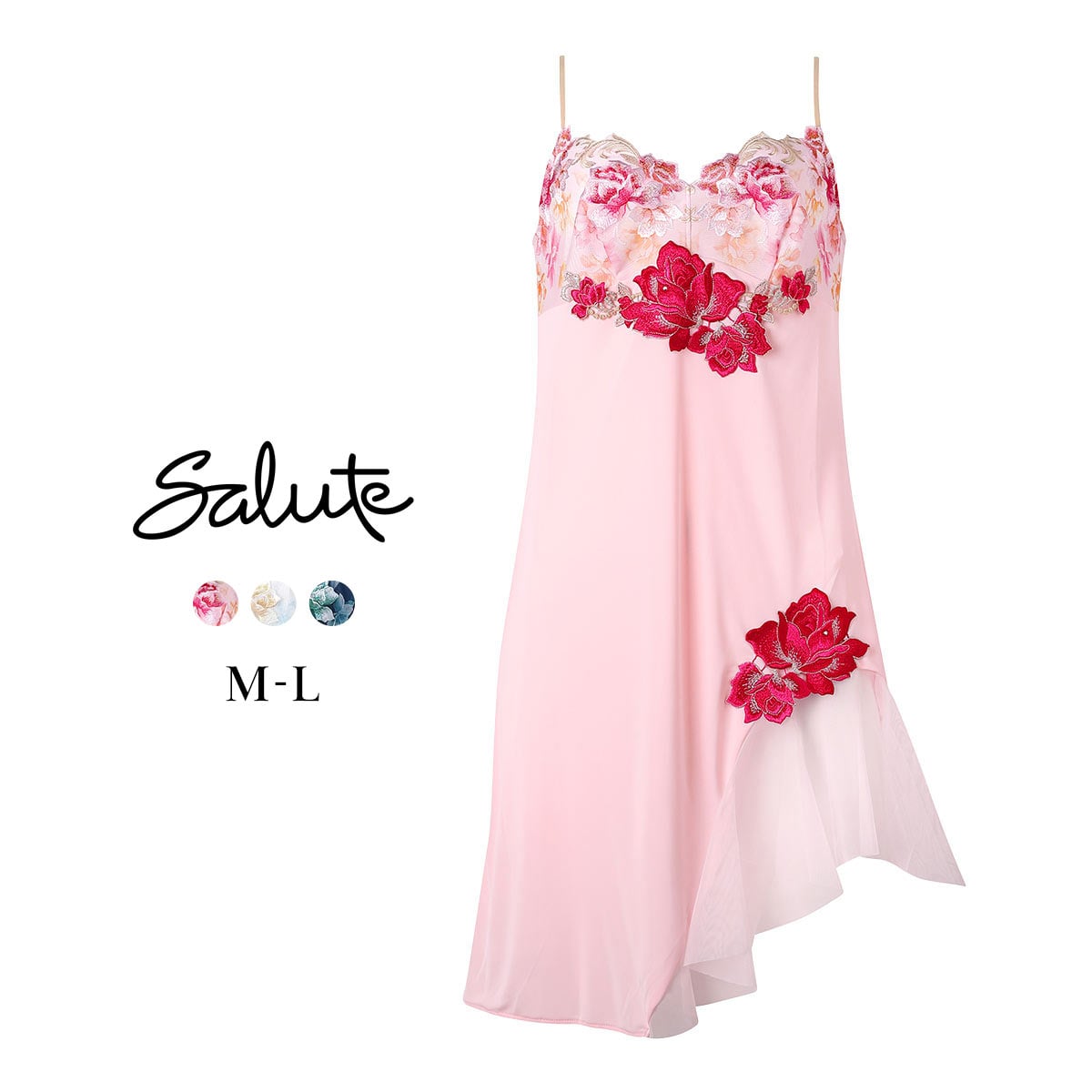 ワコール サルート 26グループ 26G スリップ ランジェリー ML Wacoal