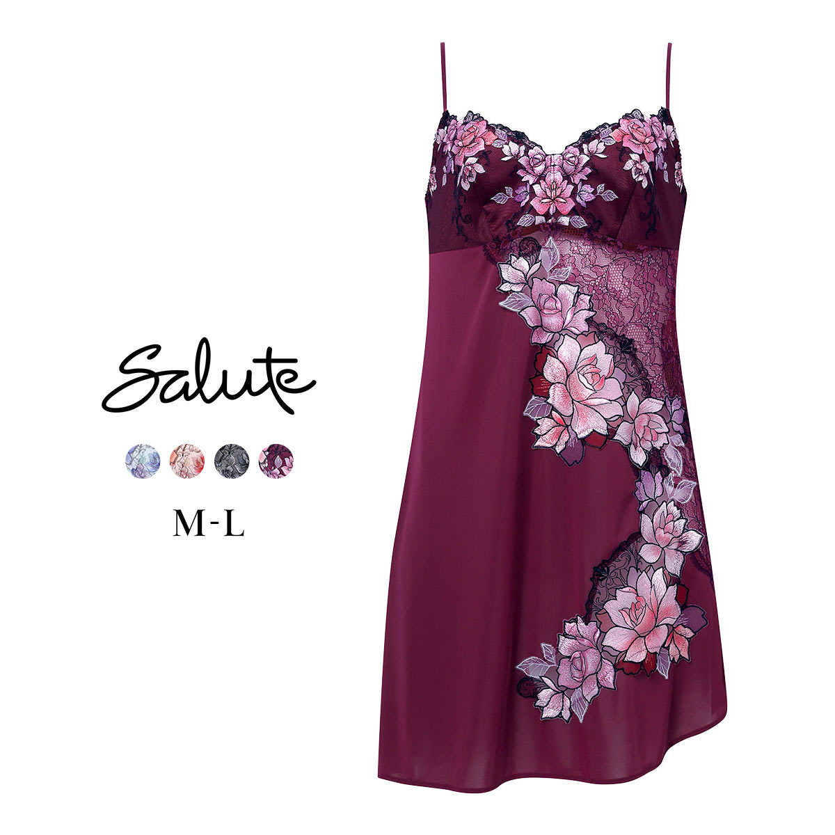 ワコール サルート 23グループ 23G スリップ ランジェリー ML