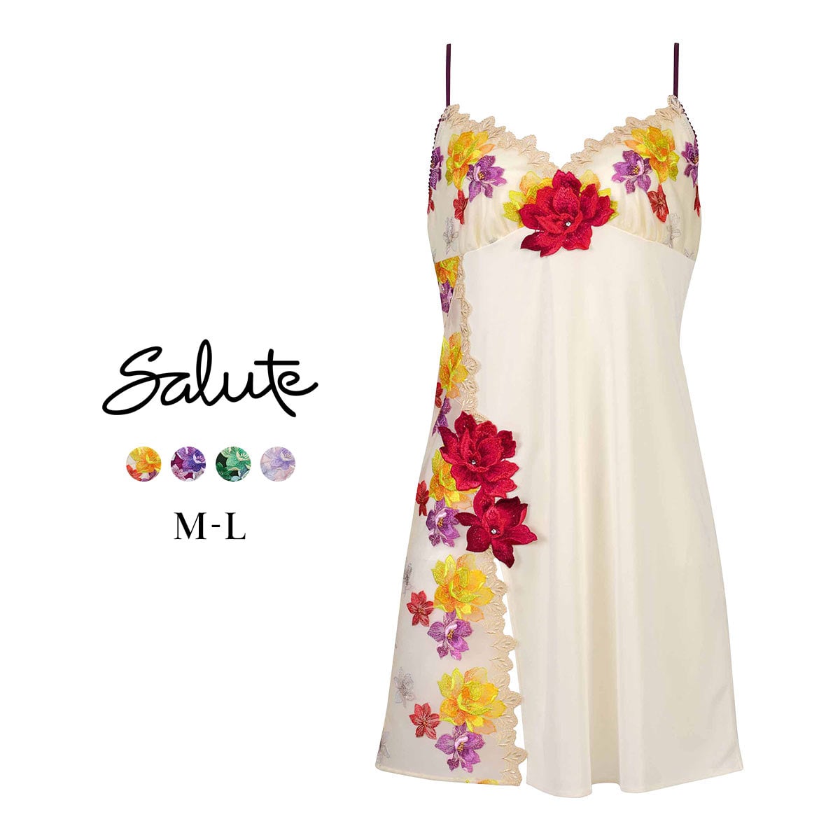 ワコール Wacoal サルート Salute 30G スリップ ランジェリー ML