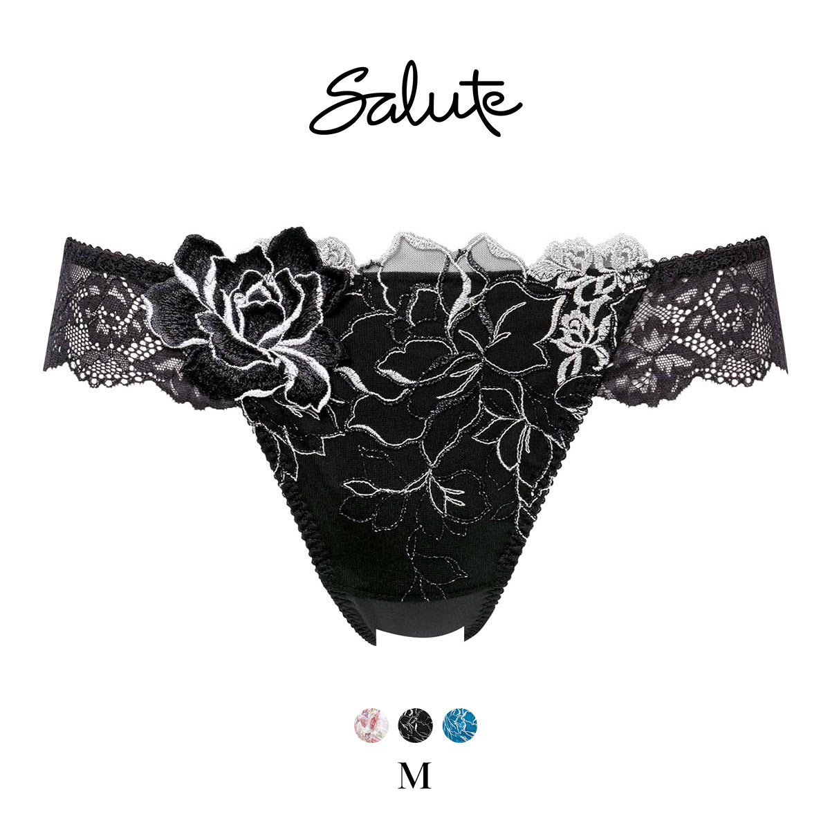 ワコール サルート 17グループ 17G Tバックショーツ M ブラジリアン