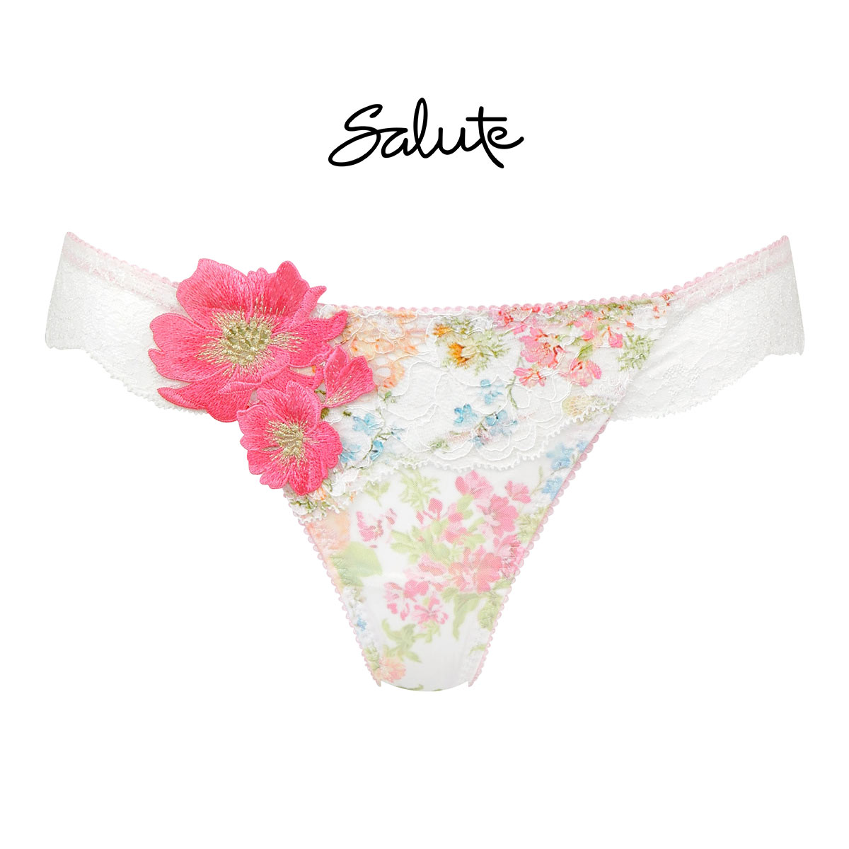 ワコール Wacoal サルート Salute 24SS先行 01G PTJ401 Tバック