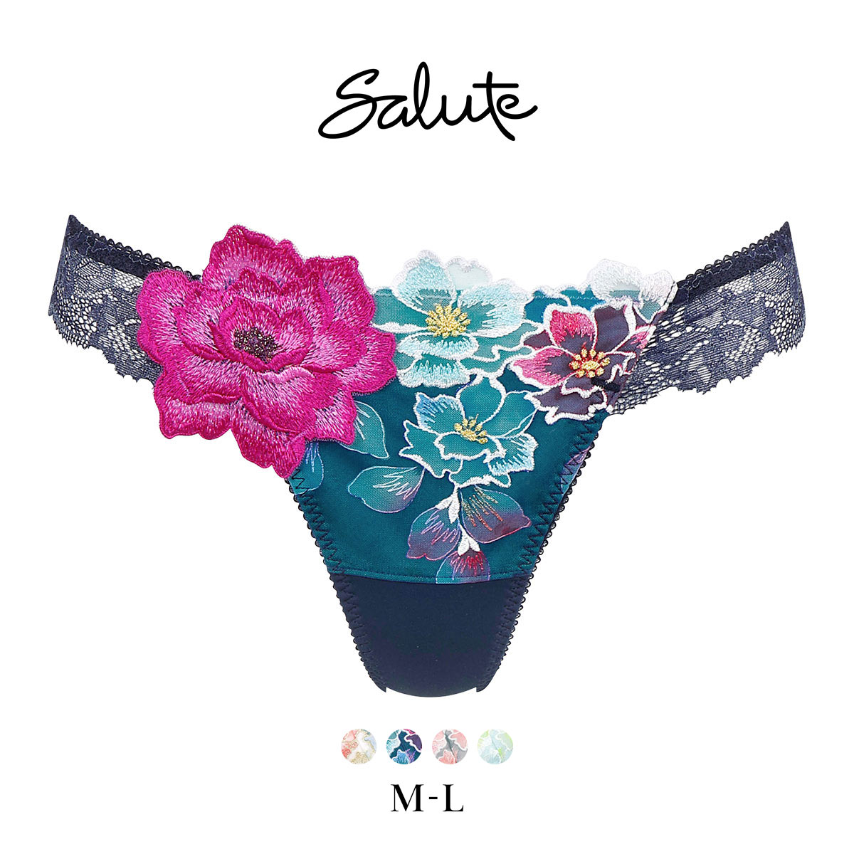 ワコール Wacoal サルート Salute 24SS 03G PTJ403 Tバックショーツ ML