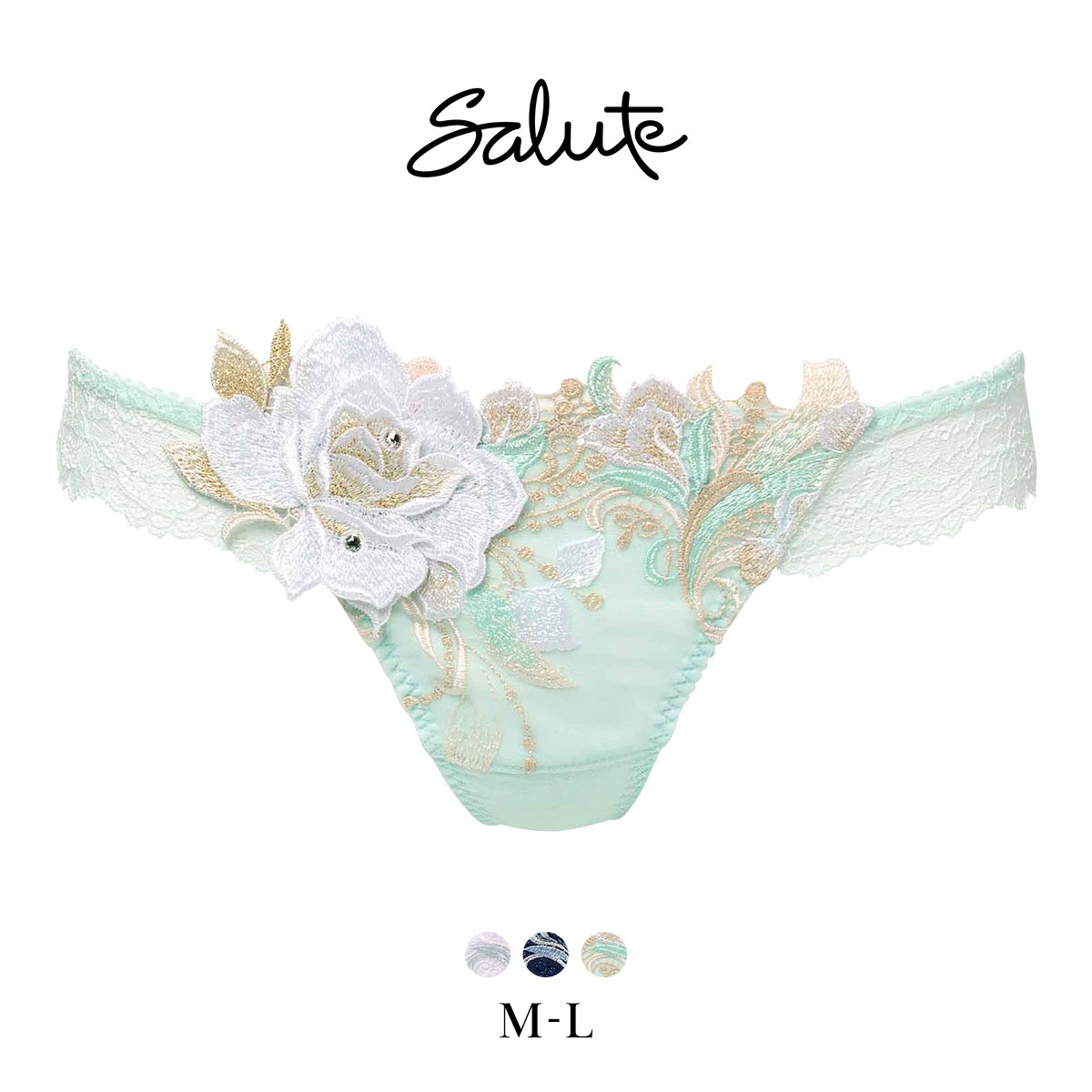 ワコール サルート 22グループ 22G Tバックショーツ ML タンガ ソング