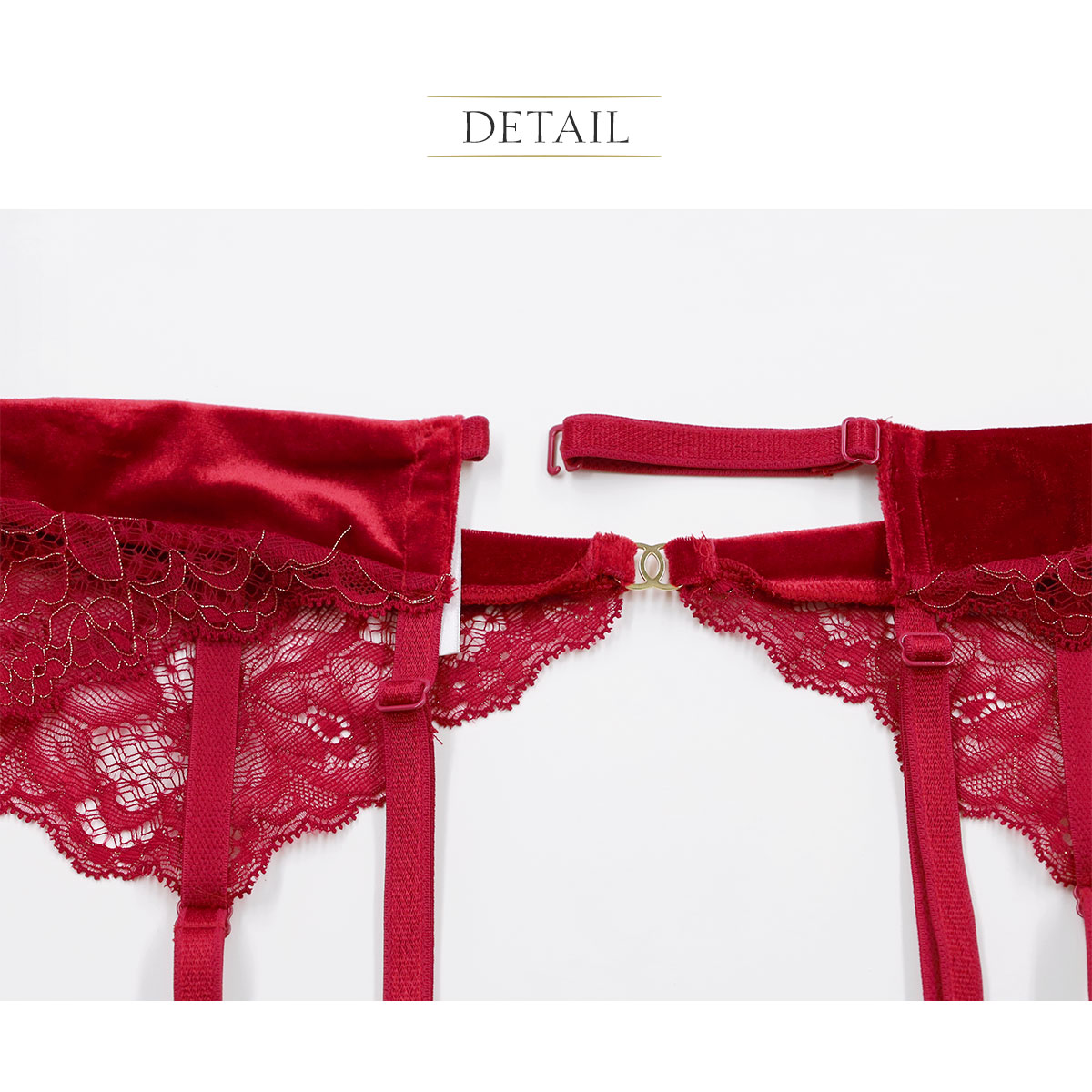 アンブラ Velvet Sin ベロア×レース ガーターベルト セクシー