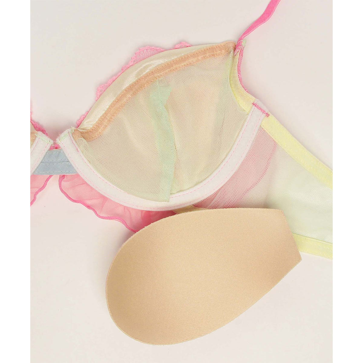 ラヴィジュール MINAMOコラボ フリリーポップ ブラ＆Tバックセット