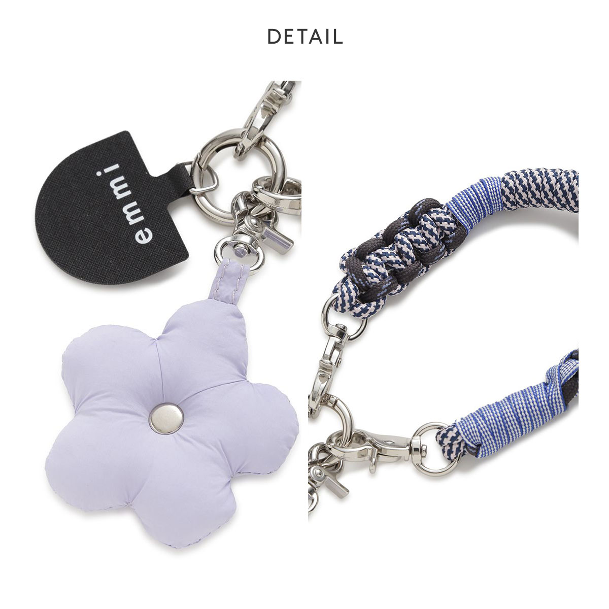 エミ コードスマホストラップチャーム emmi | SHIROHATO(白鳩)