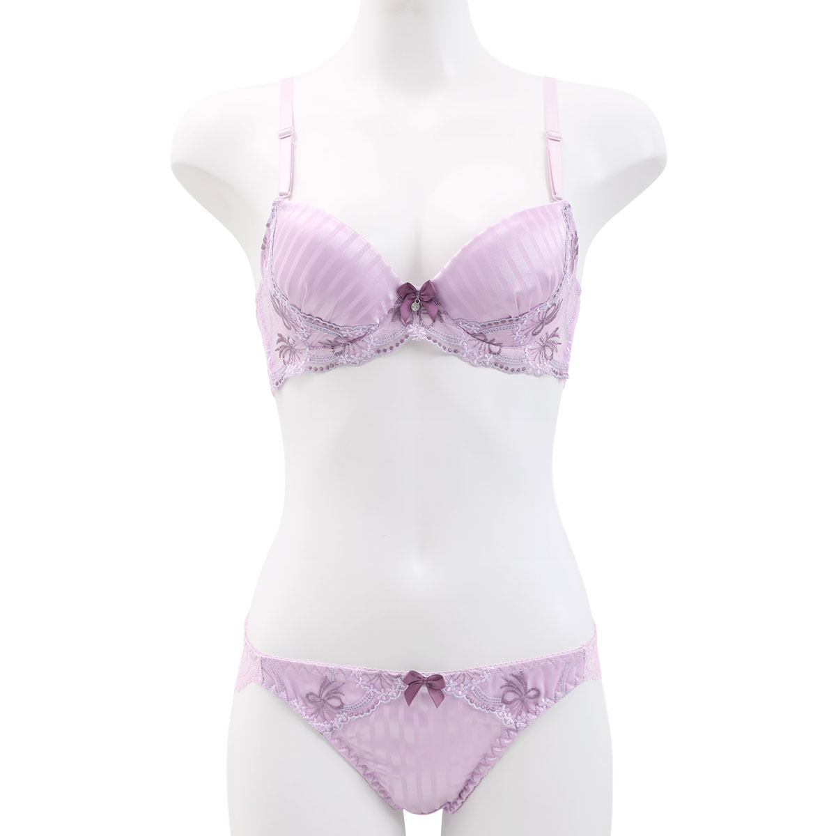 サンエイ ガーリーリボンブーケ ブラセット ABCD 脇肉 はみ肉すっきり