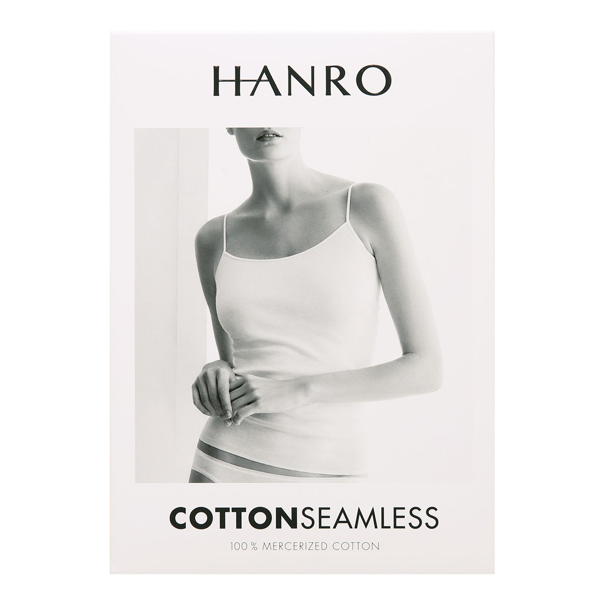ハンロ コットン シームレス キャミソール HANRO COTTON SEAMLESS U