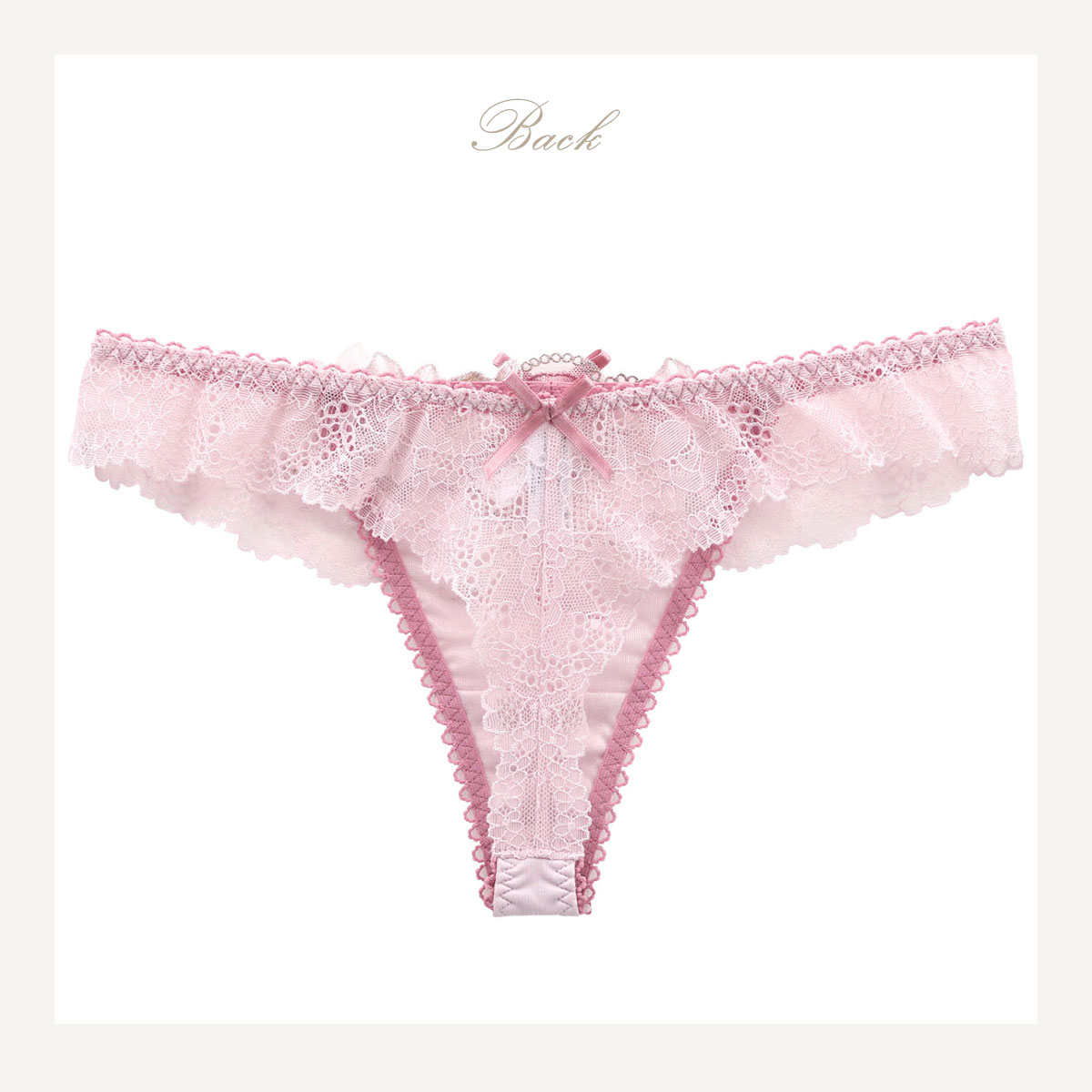 リサマリ Risa Magli レーヌ Reine フュシア ショーツ Tバック タンガ