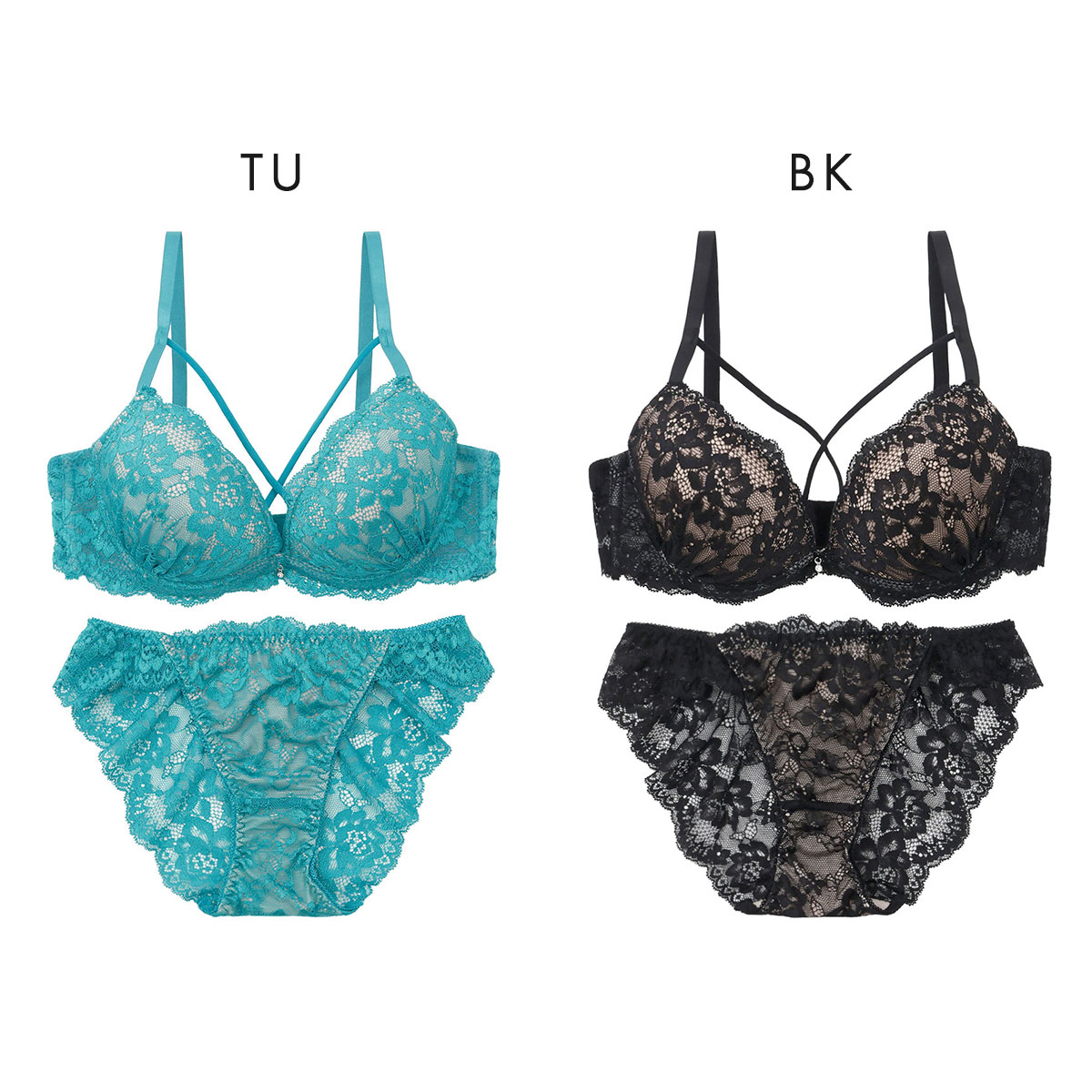 プチマリー シアーレースクロスコード ブラセット ABCDEF ブラジャー