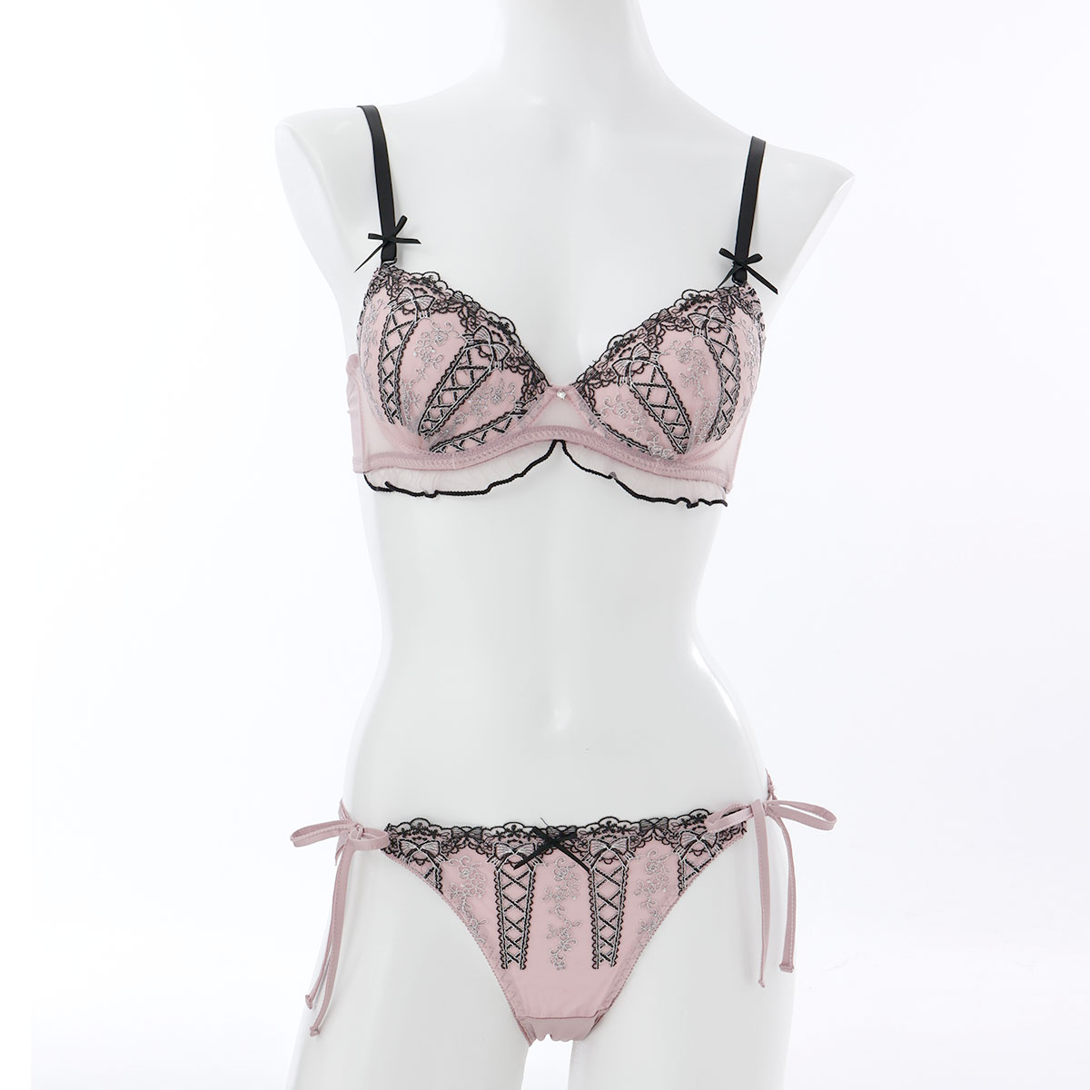 プチマリー ミスティフルール ブラセット ABCDEF ブラジャー ショーツ