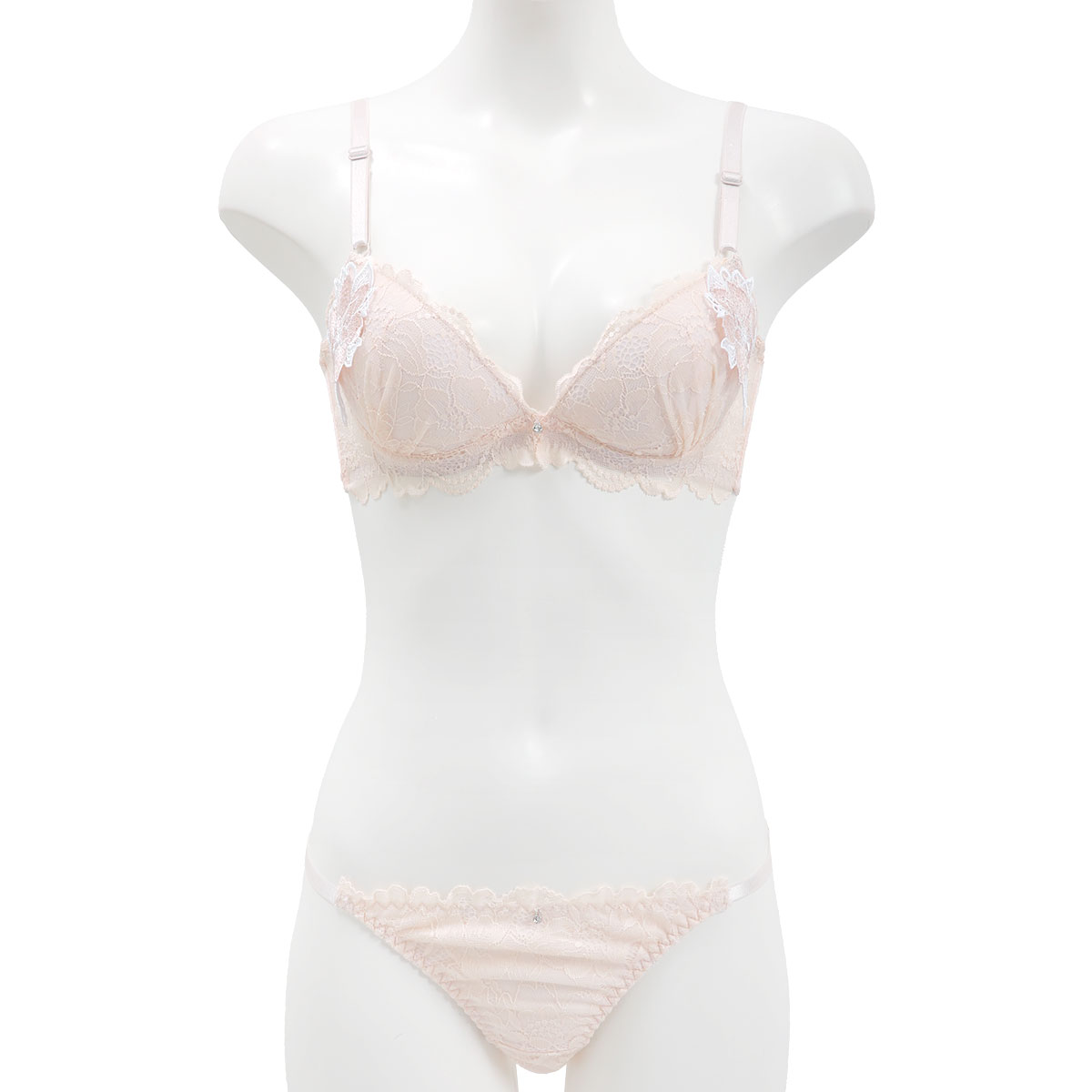 ラブジェリー コサージュケミカル ブラセット ABCD 盛り胸 Wパッド