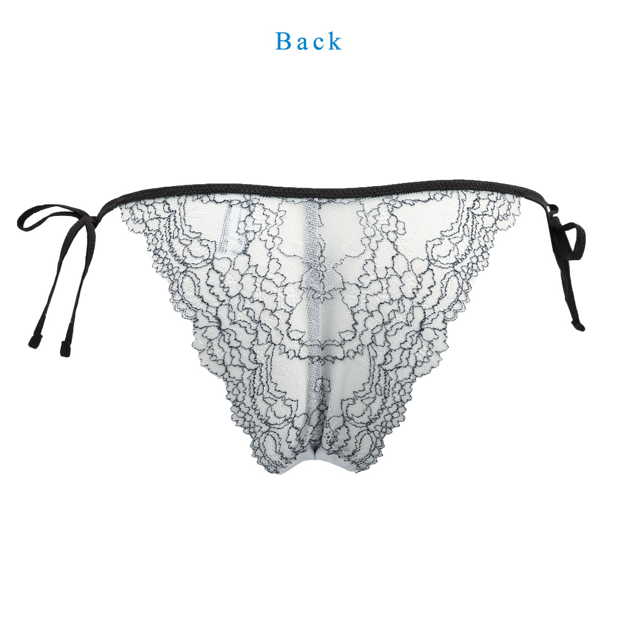 ワコール 夏めくブラ ショーツ ソング Tバック サイドリボンショーツ