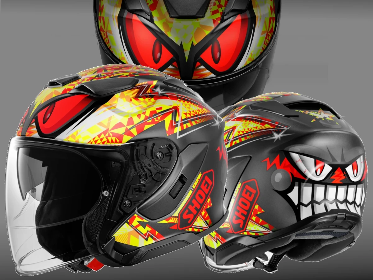 新製品】SHOEI J-Cruise3に新グラフィック「INSPIRED」登場！ “睨み”の