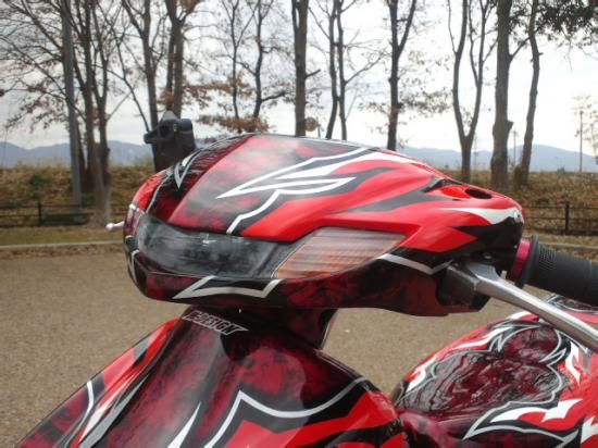 Webike | M-DESIGN エムデザイン FRPライトマスク(2型用) ライブDIO-ZX