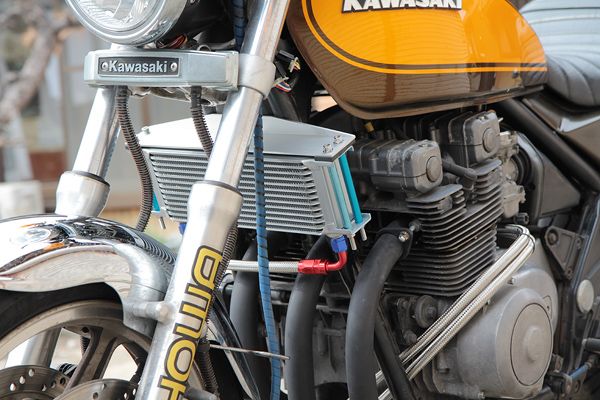 Webike | CHERRY チェリー オイルクーラー サイド廻しタイプ ゼファー