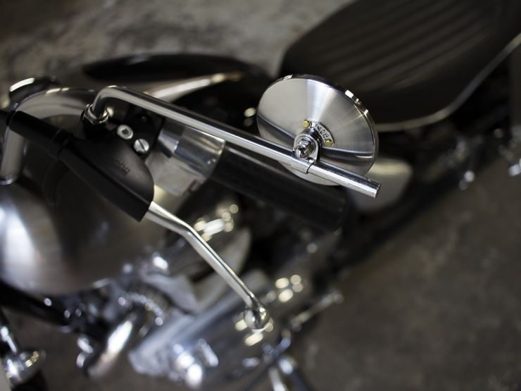 Webike | Motor Rock モーターロック JCMAミラー Φ80 ヘアライン (MR