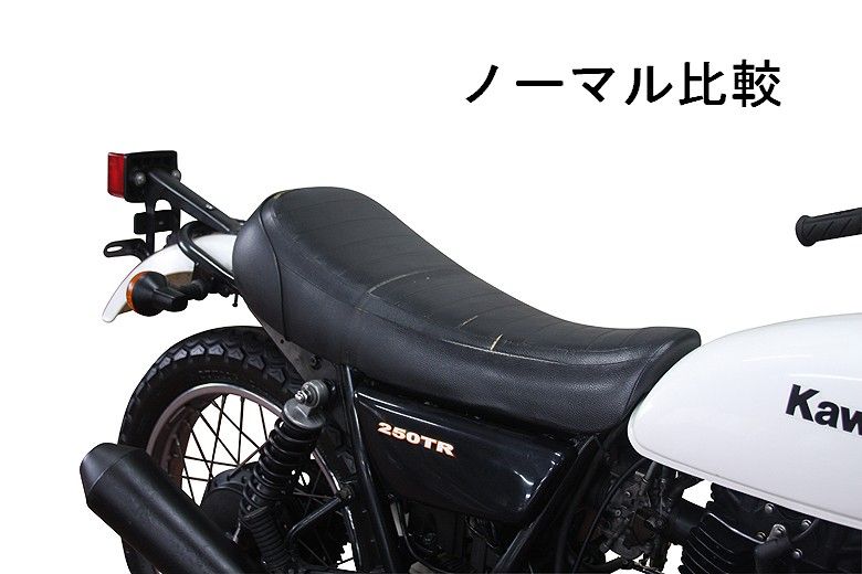 Webike | HEAVENS ヘブンズ カスタムシートカバー 250TR(250TR-CSC-BK