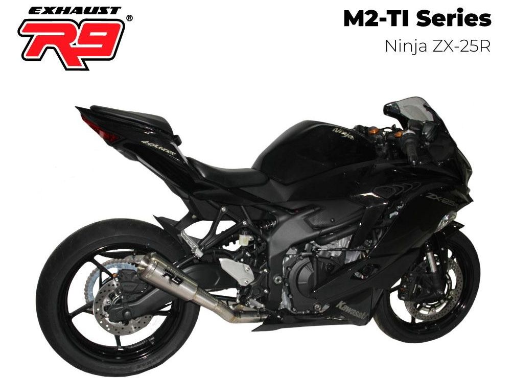 Webike | R9 Exhaust アールナインエキゾースト M2-Ti チタン製フル