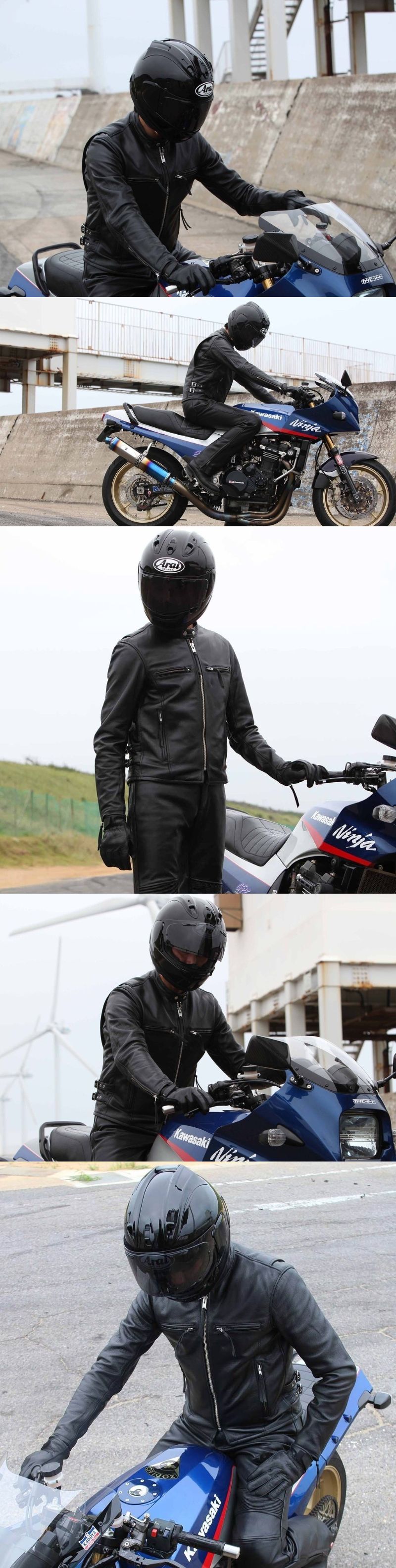 Webike | KADOYA カドヤ MVS-F [K'S LEATHER] シングルライダース(1112