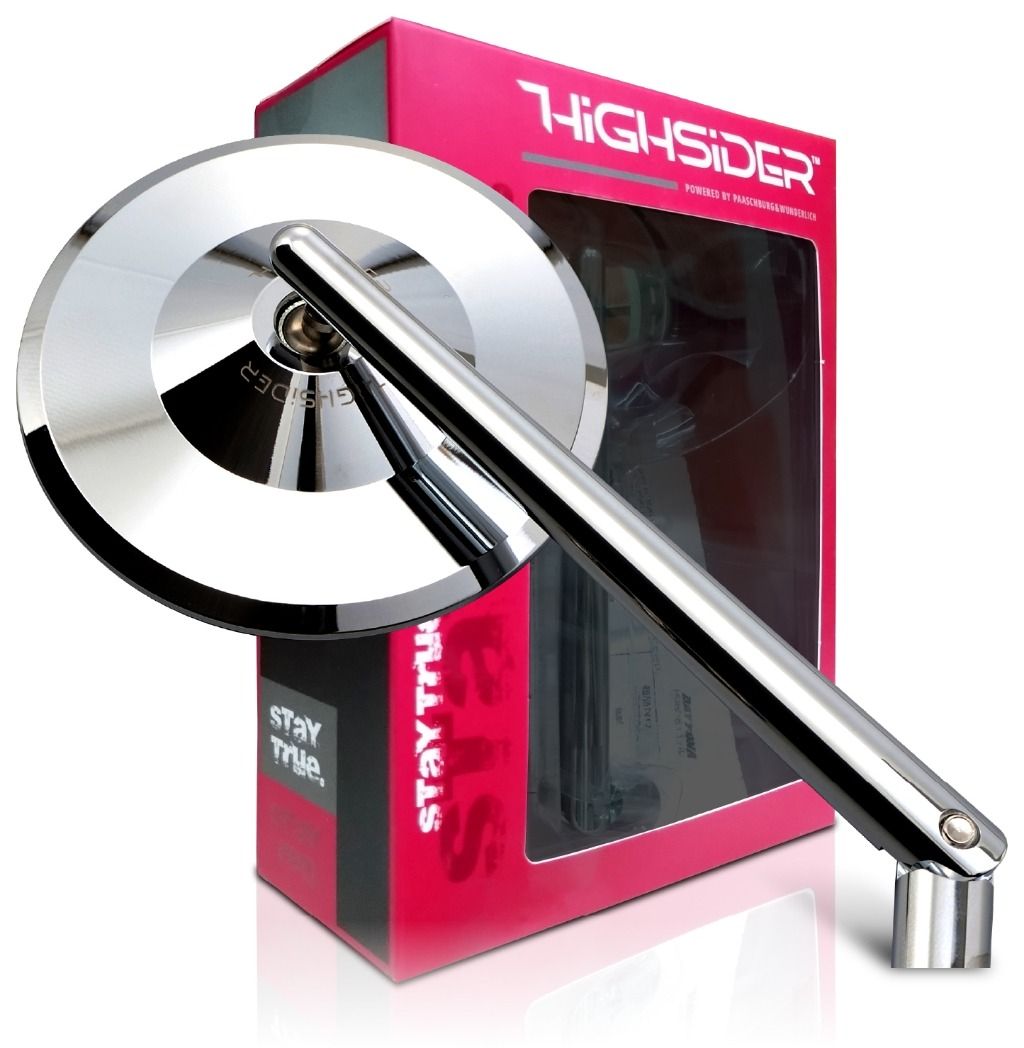 Webike | DAYTONA デイトナ 【Highsider：ハイサイダー】 ロッドミラー